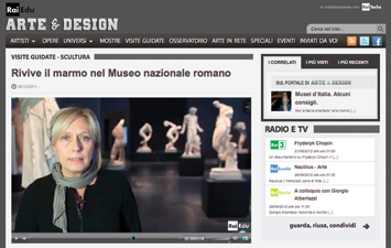 Rivive il marmo nel Museo nazionale romano.