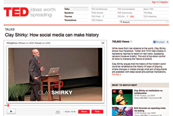 Clay Shirky: come i social media fanno la storia