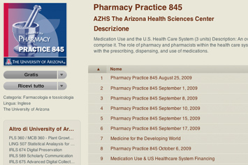 Pharmacy Practice - University of Arizona