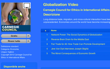 Globalization Video - Carnegie Council for Ethics in International Affairs.