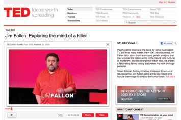 Jim Fallon: Exploring the mind of a killer.