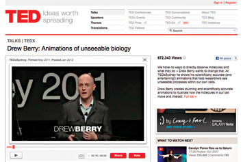Drew Berry: Animations of unseeable biology.
